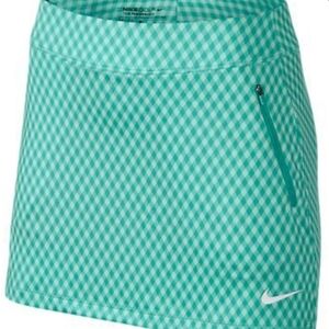 Nike Aqua Gingham Active Tennis Skort